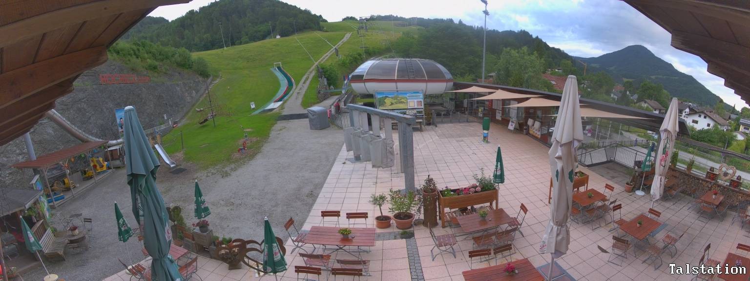 Archiv Foto Webcam Skigebiet Oberaudorf Hocheck: Talstation