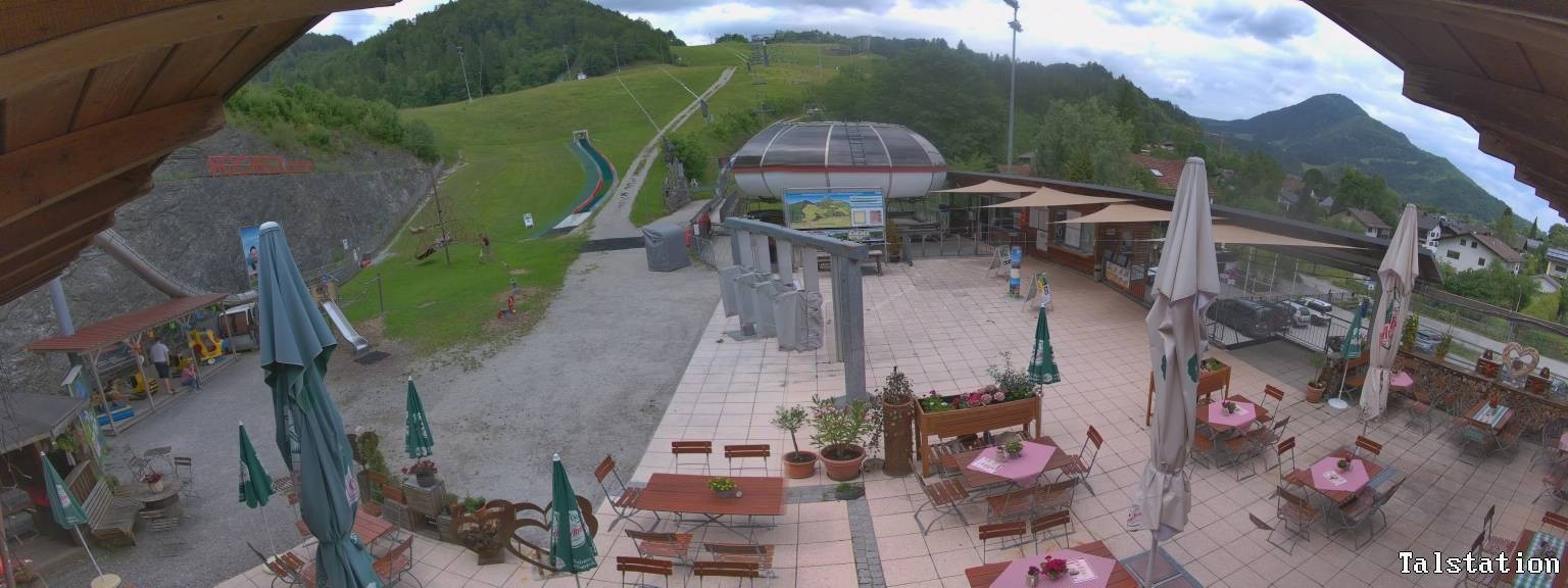 Archiv Foto Webcam Skigebiet Oberaudorf Hocheck: Talstation