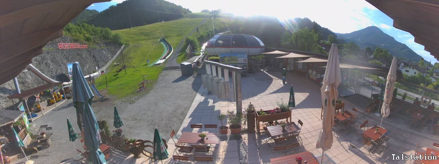 Archiv Foto Webcam Skigebiet Oberaudorf Hocheck: Talstation