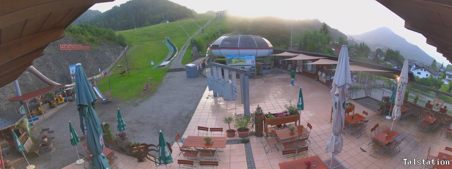 Archiv Foto Webcam Skigebiet Oberaudorf Hocheck: Talstation