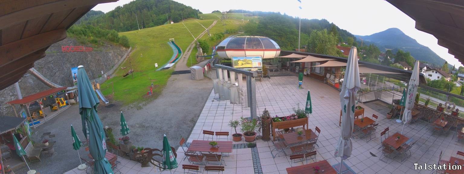 Archiv Foto Webcam Skigebiet Oberaudorf Hocheck: Talstation