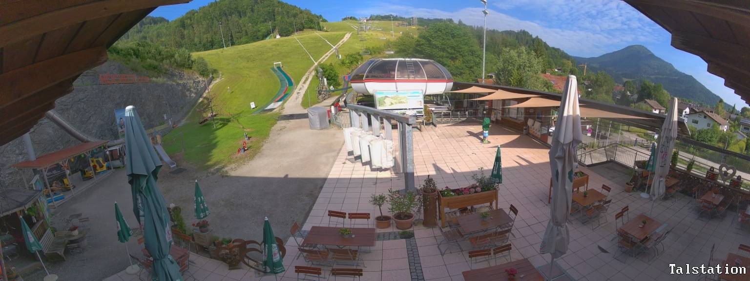 Archiv Foto Webcam Skigebiet Oberaudorf Hocheck: Talstation