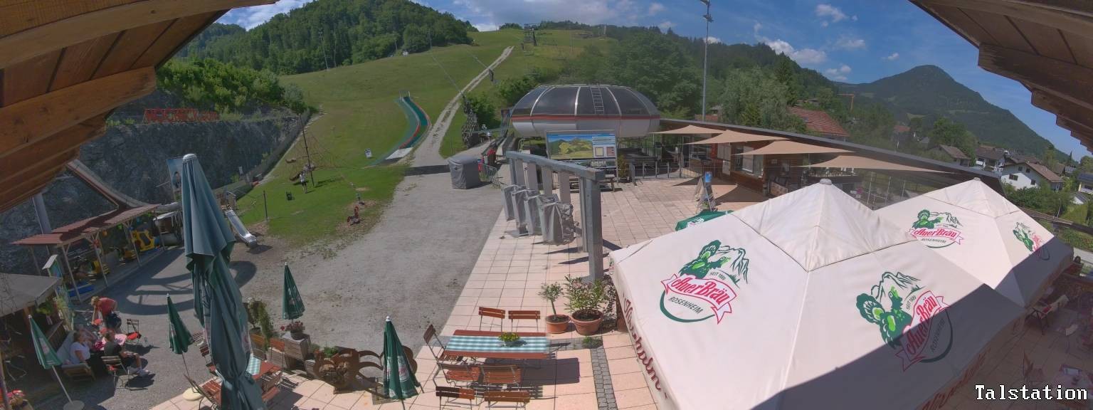 Archiv Foto Webcam Skigebiet Oberaudorf Hocheck: Talstation