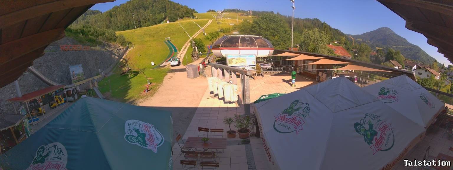 Archiv Foto Webcam Skigebiet Oberaudorf Hocheck: Talstation