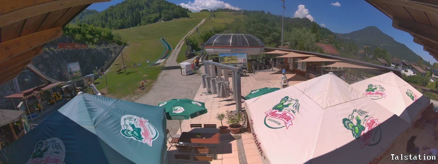Archiv Foto Webcam Skigebiet Oberaudorf Hocheck: Talstation