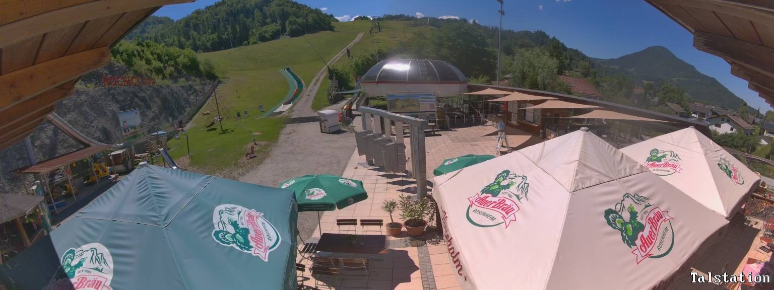 Archiv Foto Webcam Skigebiet Oberaudorf Hocheck: Talstation