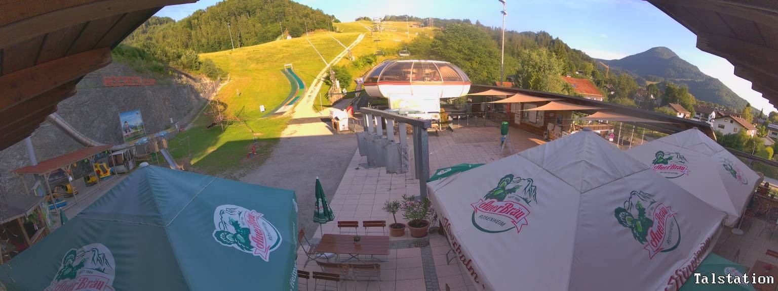 Archiv Foto Webcam Skigebiet Oberaudorf Hocheck: Talstation