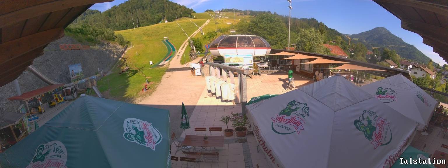 Archiv Foto Webcam Skigebiet Oberaudorf Hocheck: Talstation