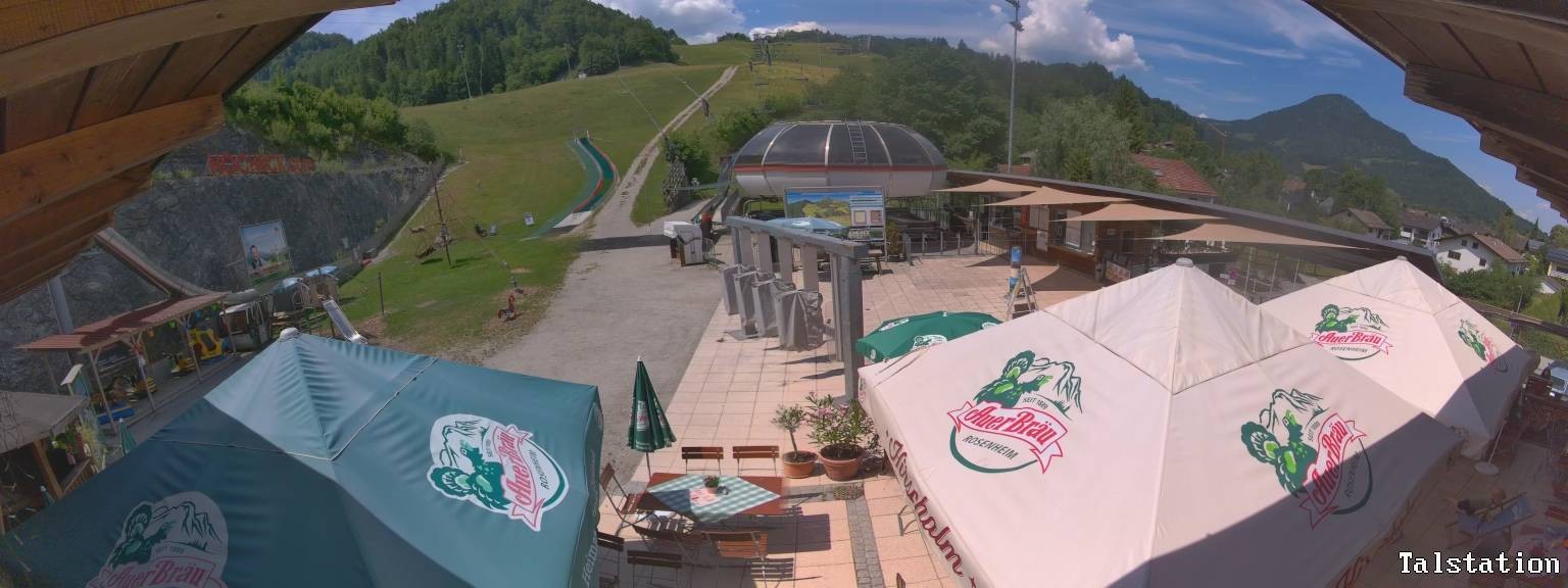 Archiv Foto Webcam Skigebiet Oberaudorf Hocheck: Talstation