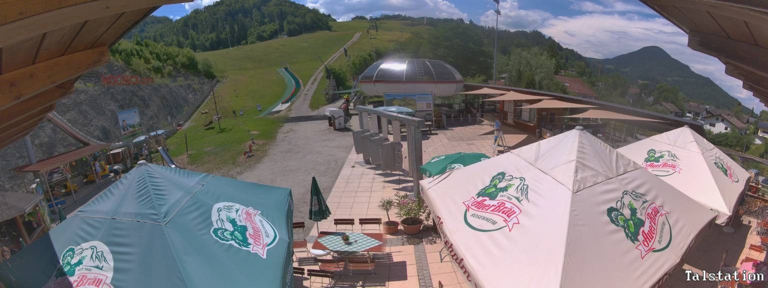 Archiv Foto Webcam Skigebiet Oberaudorf Hocheck: Talstation