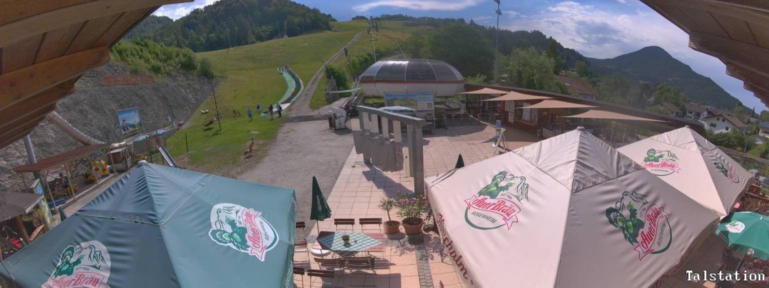 Archiv Foto Webcam Skigebiet Oberaudorf Hocheck: Talstation