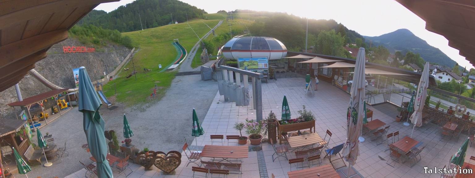 Archiv Foto Webcam Skigebiet Oberaudorf Hocheck: Talstation