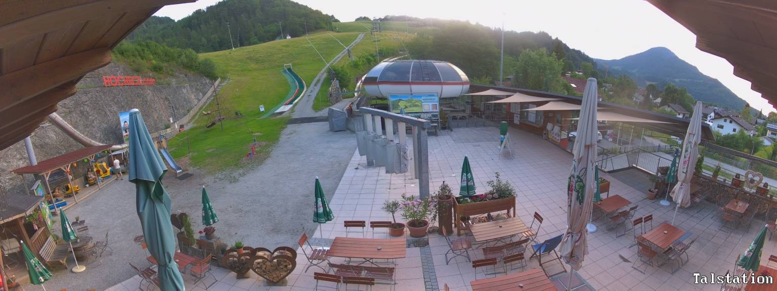 Archiv Foto Webcam Skigebiet Oberaudorf Hocheck: Talstation
