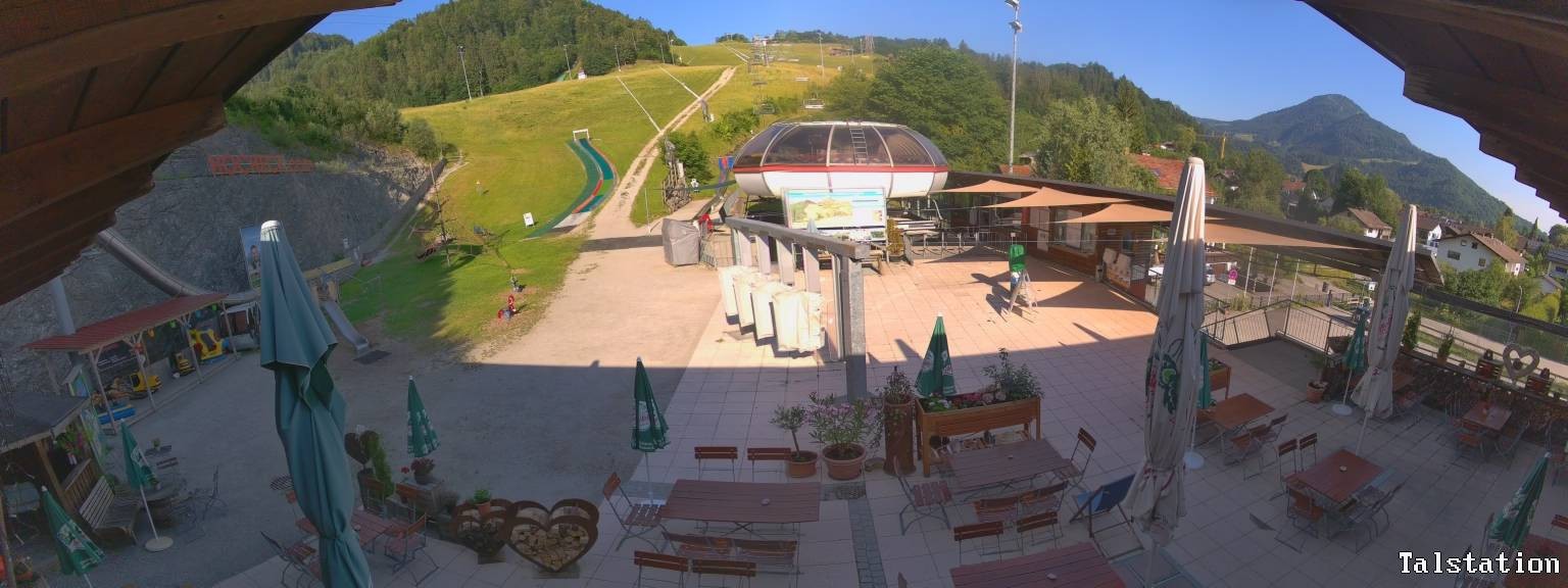 Archiv Foto Webcam Skigebiet Oberaudorf Hocheck: Talstation