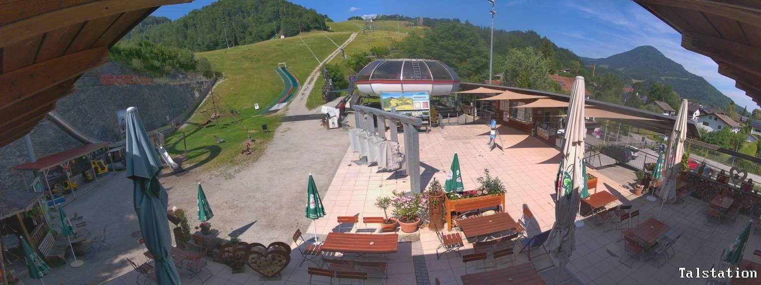 Archiv Foto Webcam Skigebiet Oberaudorf Hocheck: Talstation