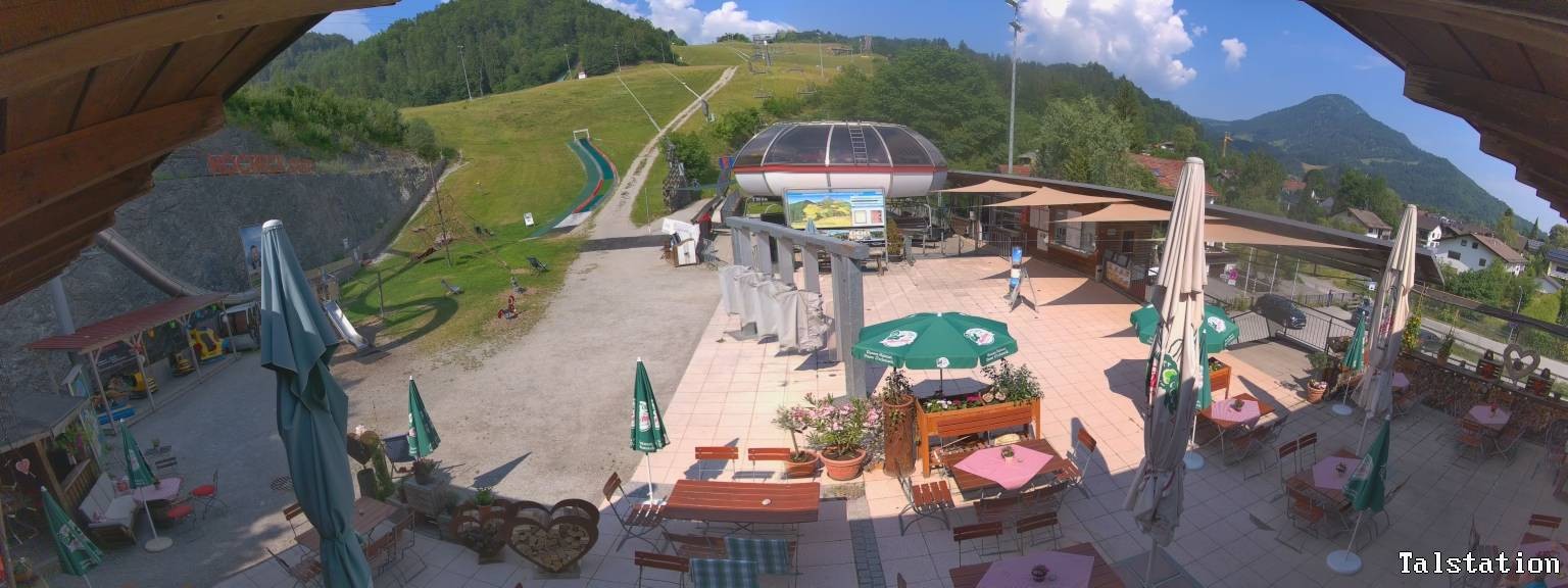 Archiv Foto Webcam Skigebiet Oberaudorf Hocheck: Talstation