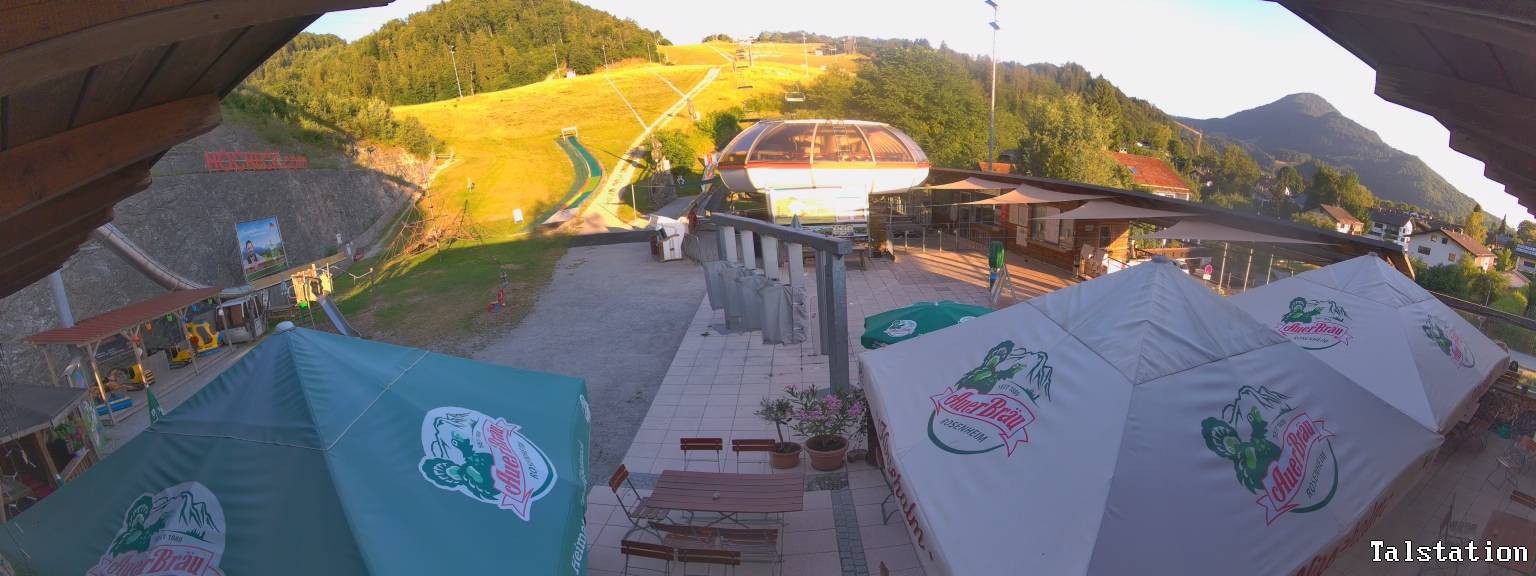 Archiv Foto Webcam Skigebiet Oberaudorf Hocheck: Talstation