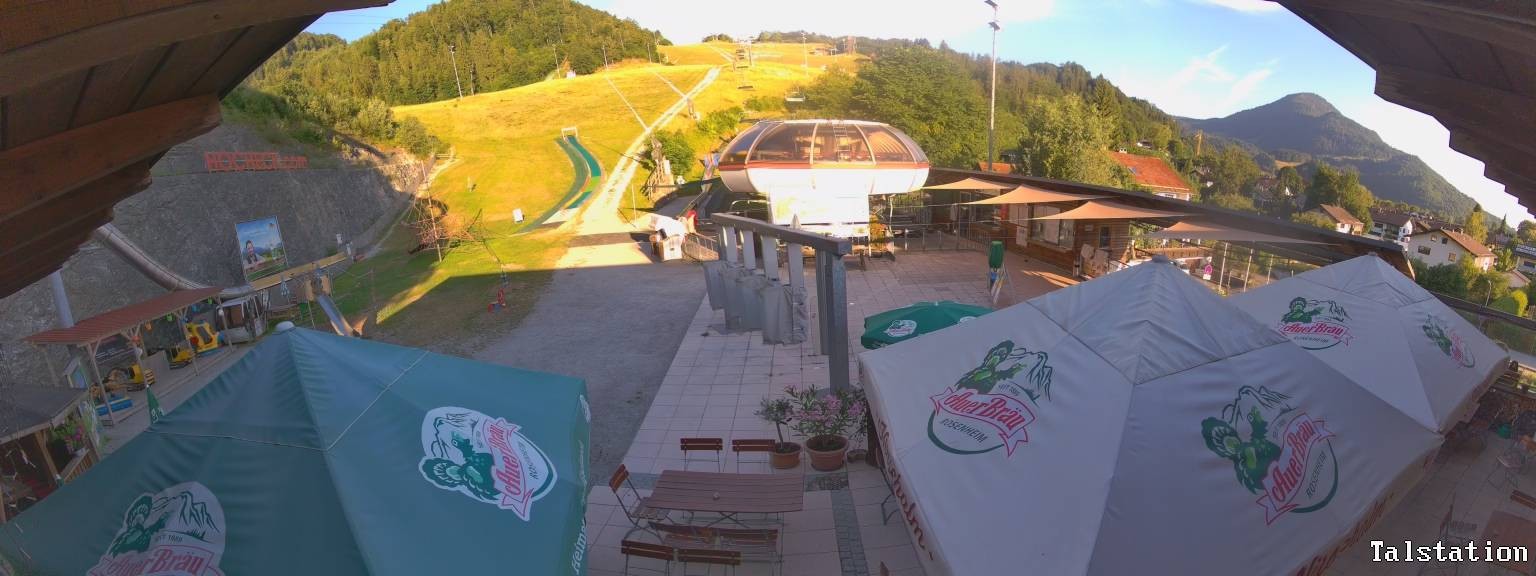 Archiv Foto Webcam Skigebiet Oberaudorf Hocheck: Talstation