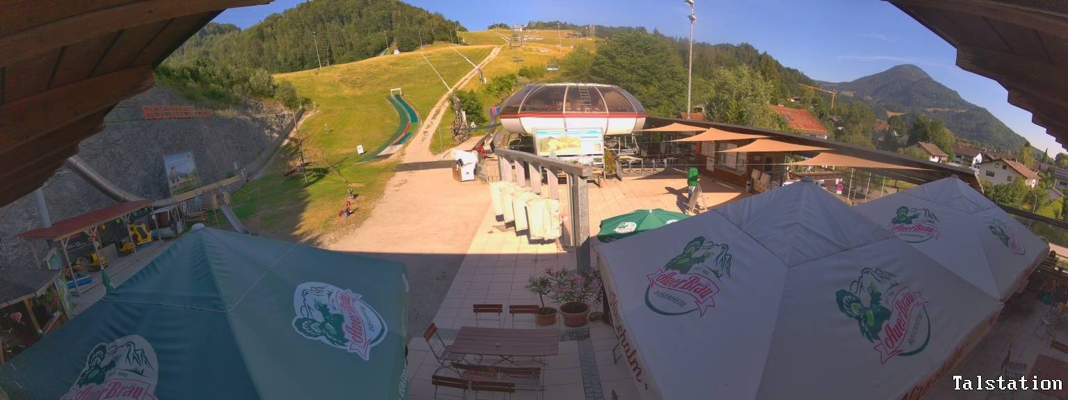 Archiv Foto Webcam Skigebiet Oberaudorf Hocheck: Talstation