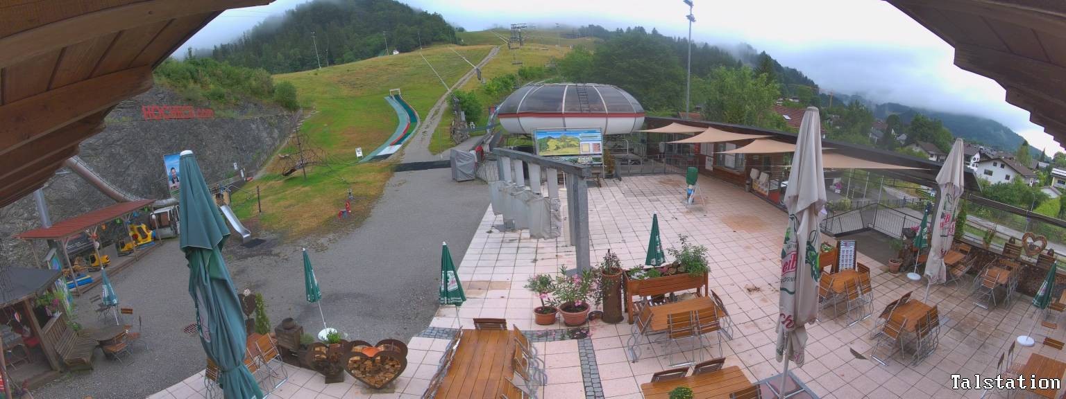 Archiv Foto Webcam Skigebiet Oberaudorf Hocheck: Talstation