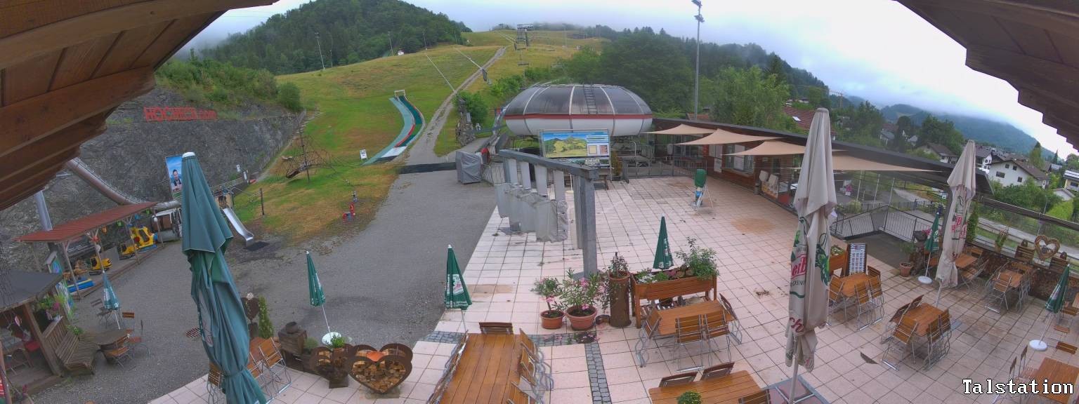 Archiv Foto Webcam Skigebiet Oberaudorf Hocheck: Talstation