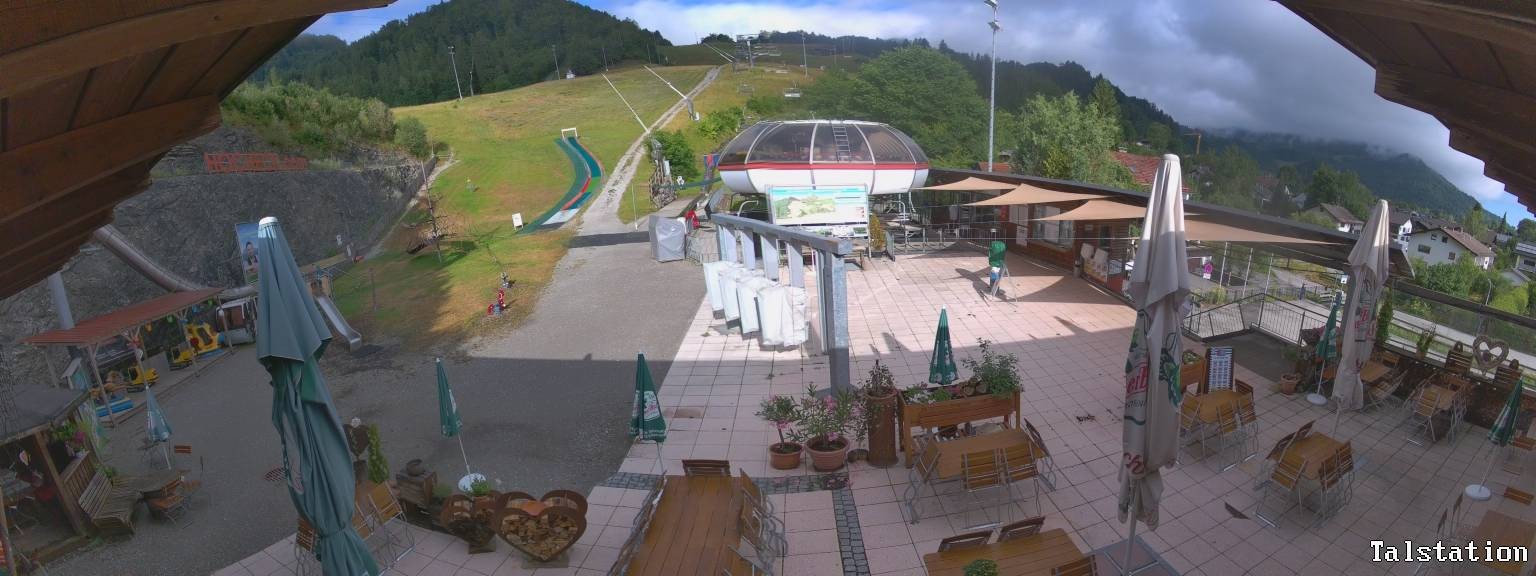 Archiv Foto Webcam Skigebiet Oberaudorf Hocheck: Talstation