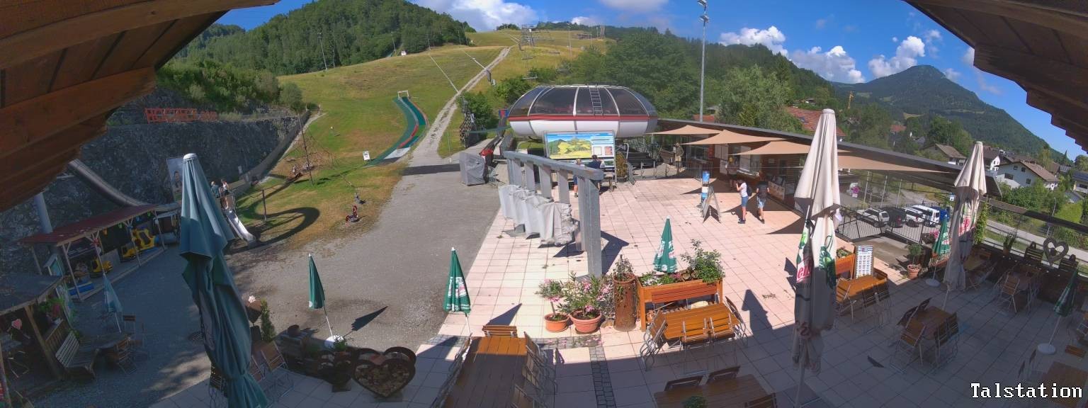Archiv Foto Webcam Skigebiet Oberaudorf Hocheck: Talstation