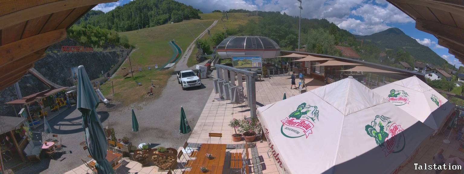 Archiv Foto Webcam Skigebiet Oberaudorf Hocheck: Talstation