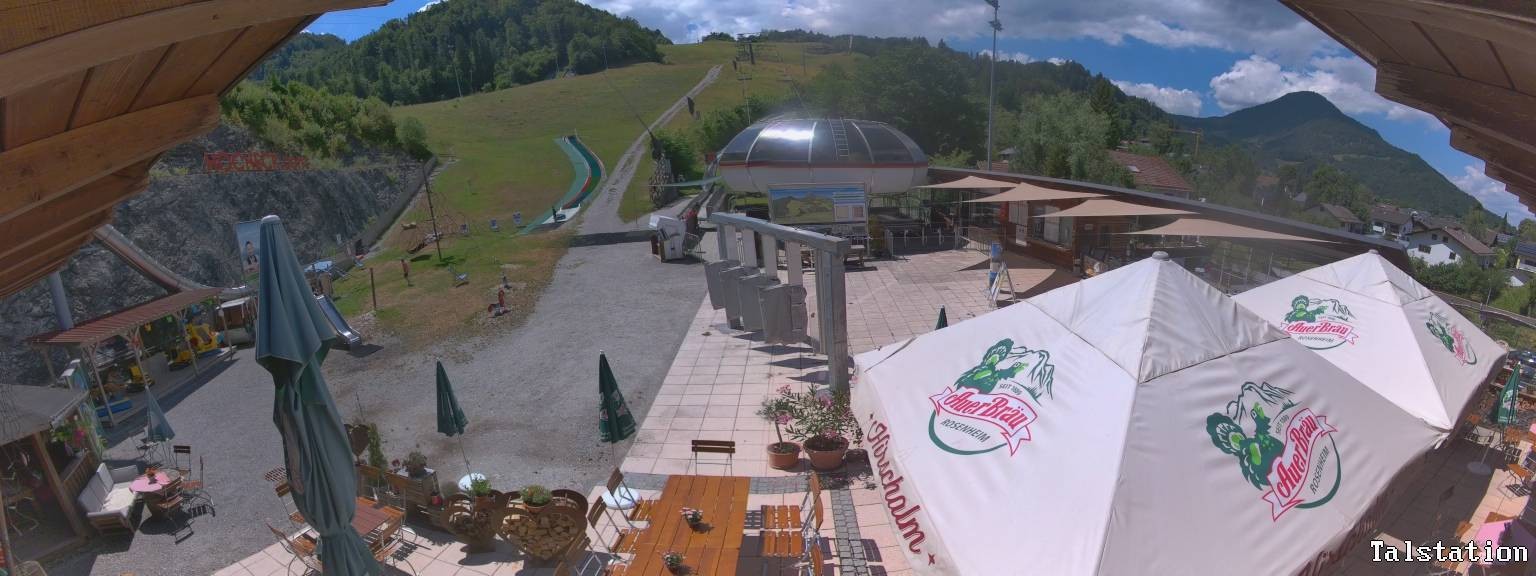 Archiv Foto Webcam Skigebiet Oberaudorf Hocheck: Talstation