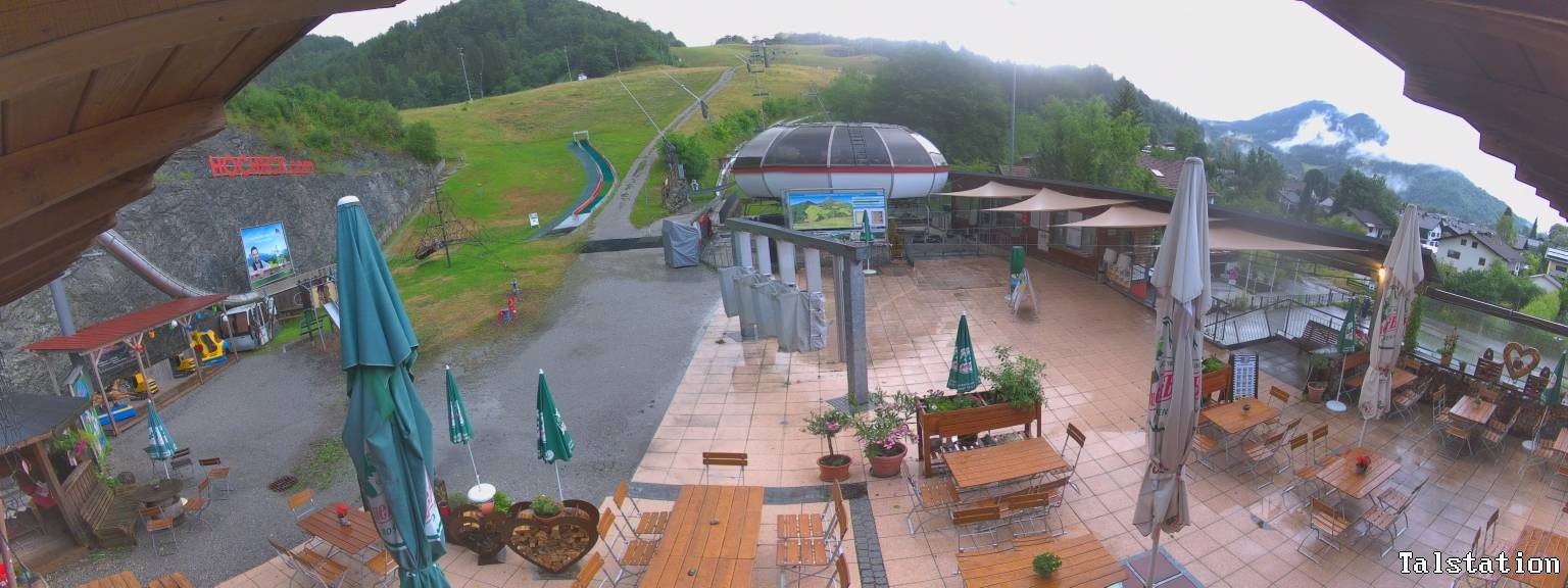 Archiv Foto Webcam Skigebiet Oberaudorf Hocheck: Talstation
