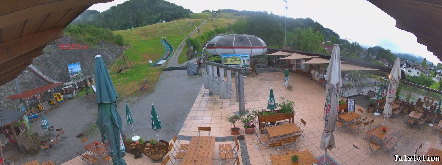 Archiv Foto Webcam Skigebiet Oberaudorf Hocheck: Talstation