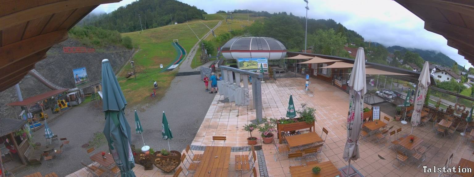 Archiv Foto Webcam Skigebiet Oberaudorf Hocheck: Talstation