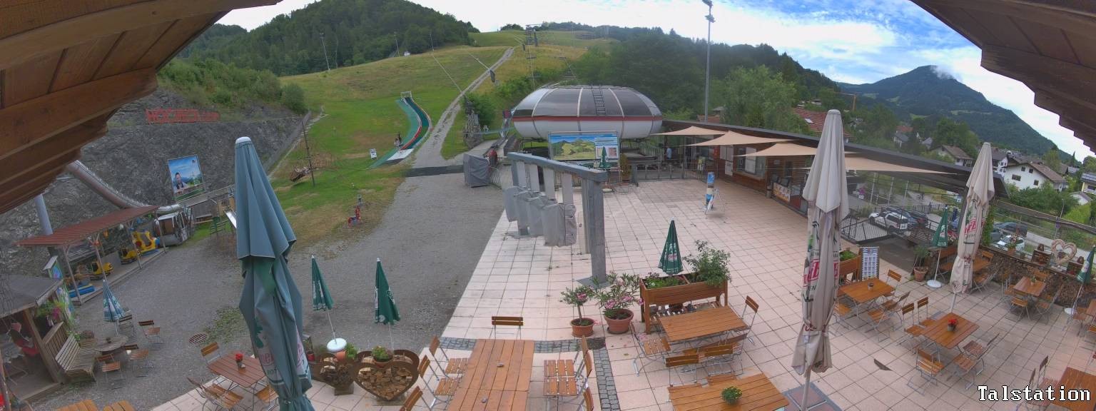 Archiv Foto Webcam Skigebiet Oberaudorf Hocheck: Talstation