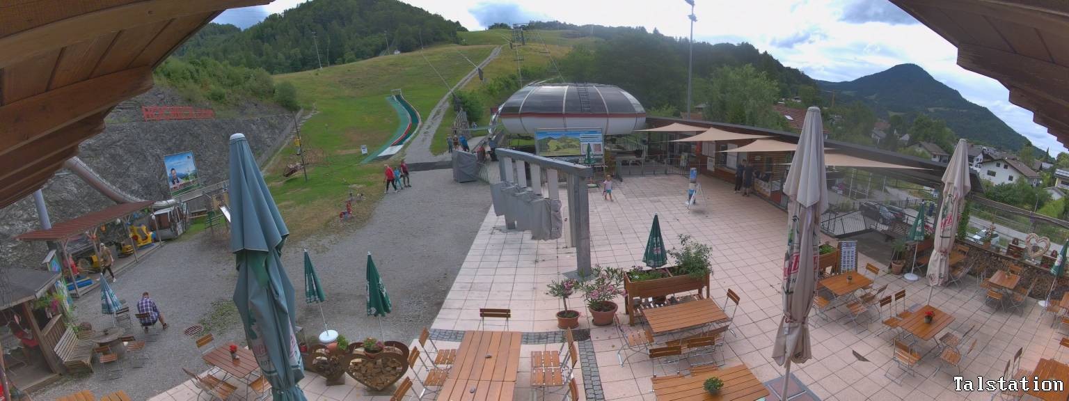 Archiv Foto Webcam Skigebiet Oberaudorf Hocheck: Talstation