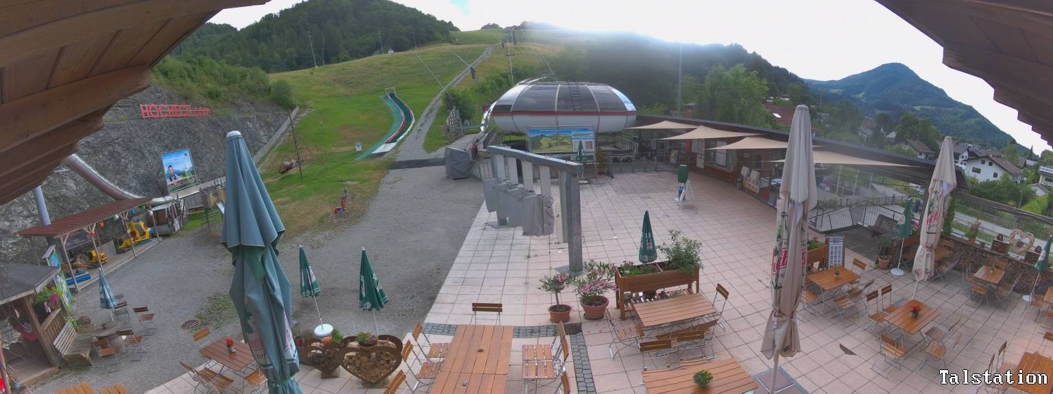 Archiv Foto Webcam Skigebiet Oberaudorf Hocheck: Talstation