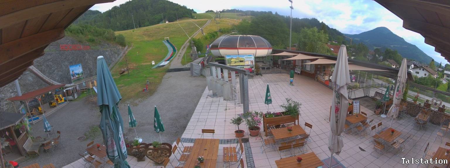 Archiv Foto Webcam Skigebiet Oberaudorf Hocheck: Talstation