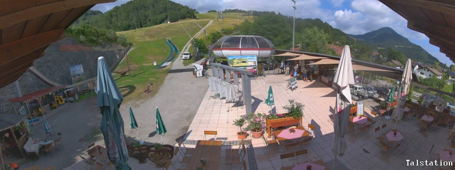 Archiv Foto Webcam Skigebiet Oberaudorf Hocheck: Talstation