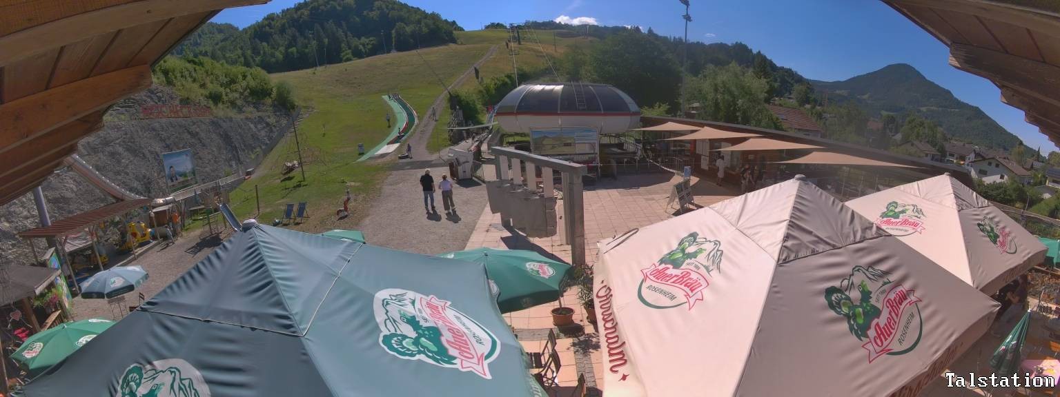 Archiv Foto Webcam Skigebiet Oberaudorf Hocheck: Talstation