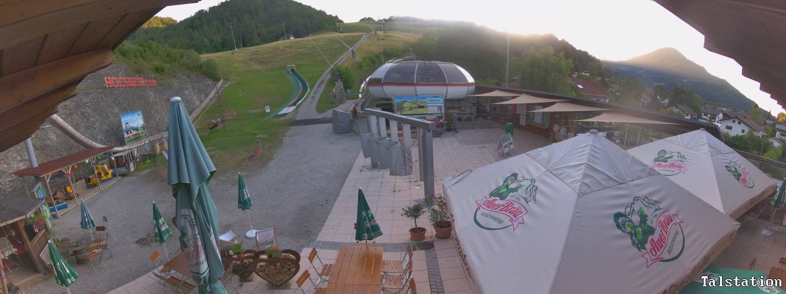 Archiv Foto Webcam Skigebiet Oberaudorf Hocheck: Talstation
