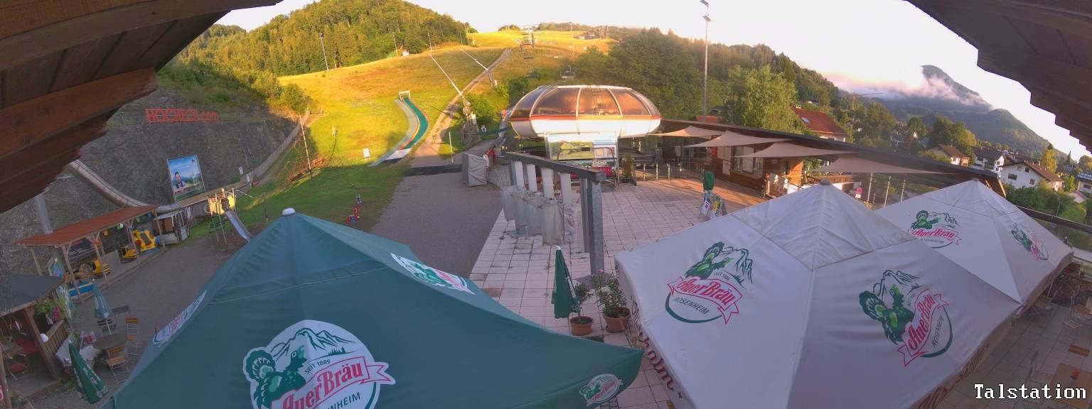 Archiv Foto Webcam Skigebiet Oberaudorf Hocheck: Talstation