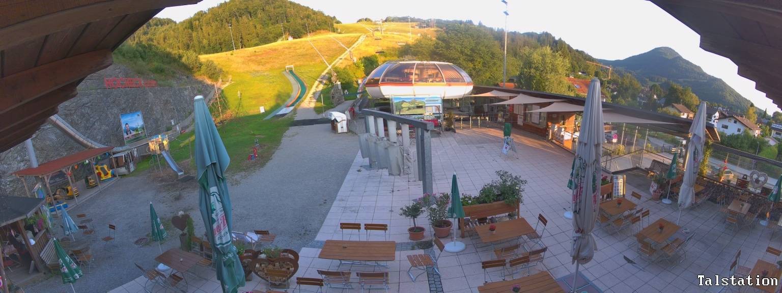 Archiv Foto Webcam Skigebiet Oberaudorf Hocheck: Talstation