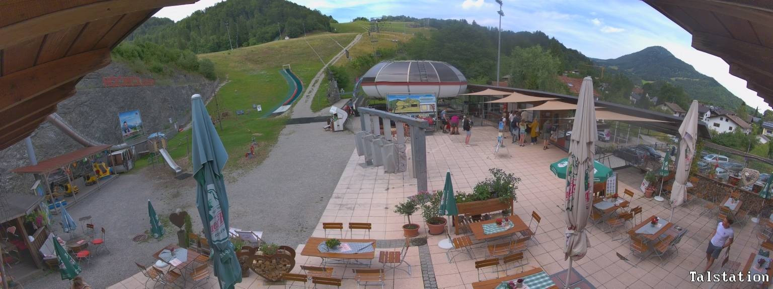 Archiv Foto Webcam Skigebiet Oberaudorf Hocheck: Talstation