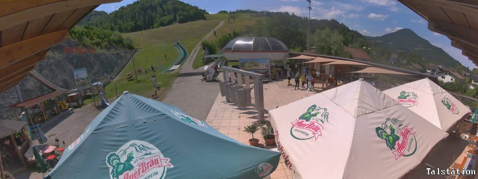 Archiv Foto Webcam Skigebiet Oberaudorf Hocheck: Talstation