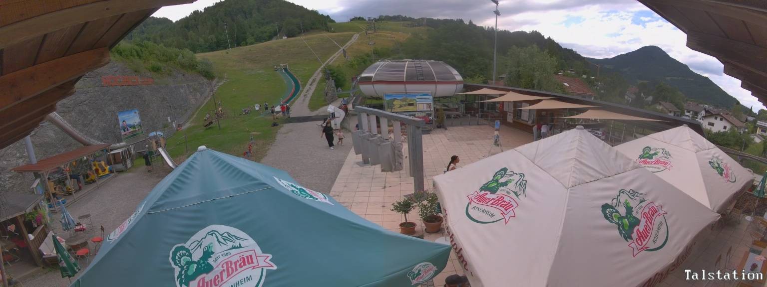 Archiv Foto Webcam Skigebiet Oberaudorf Hocheck: Talstation
