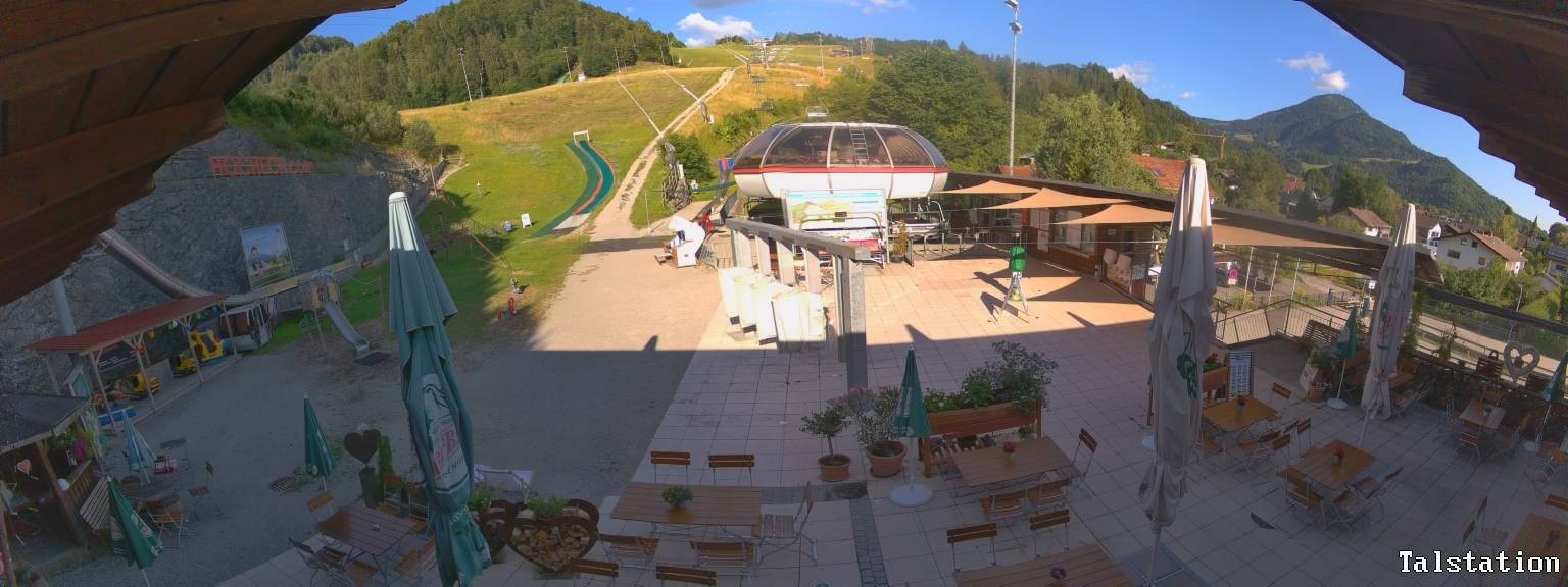 Archiv Foto Webcam Skigebiet Oberaudorf Hocheck: Talstation