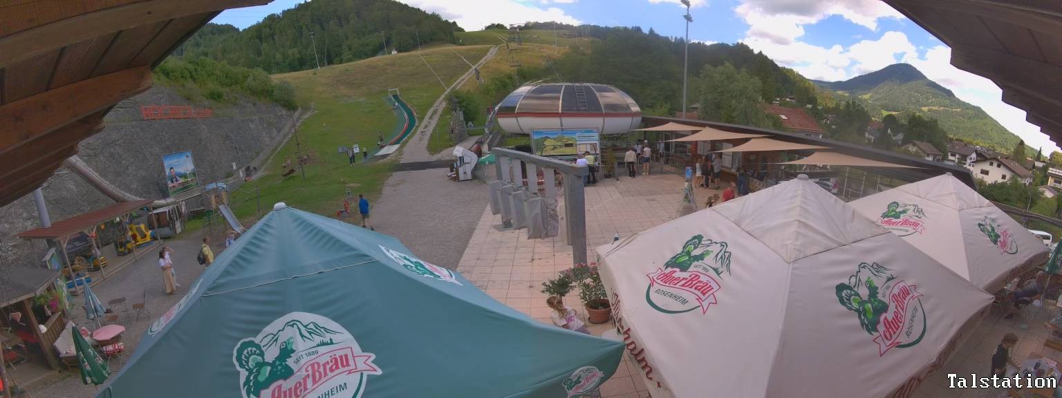Archiv Foto Webcam Skigebiet Oberaudorf Hocheck: Talstation