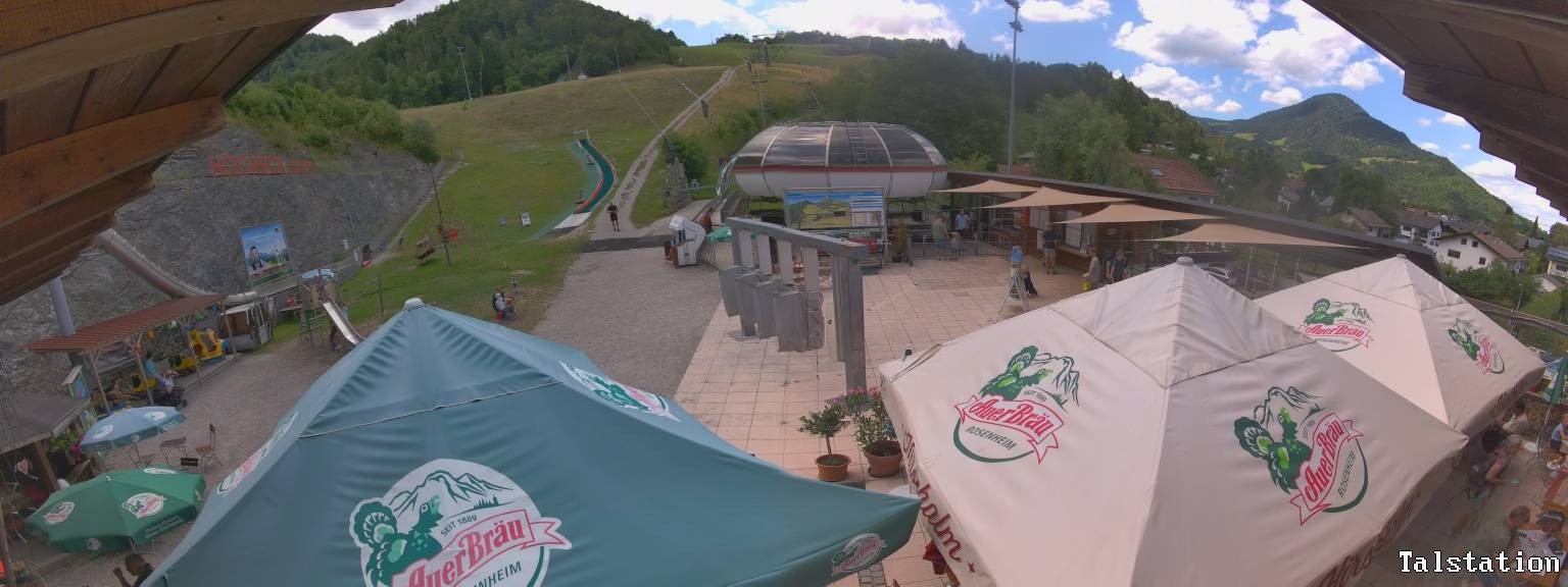 Archiv Foto Webcam Skigebiet Oberaudorf Hocheck: Talstation