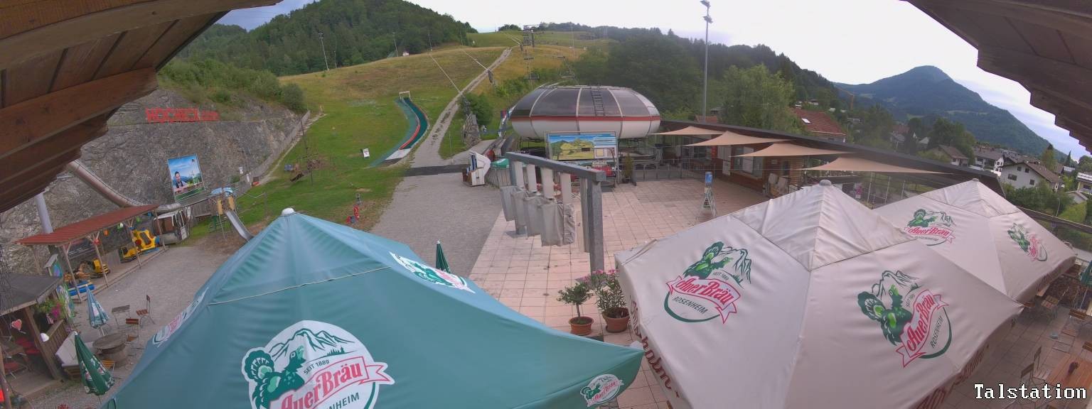 Archiv Foto Webcam Skigebiet Oberaudorf Hocheck: Talstation