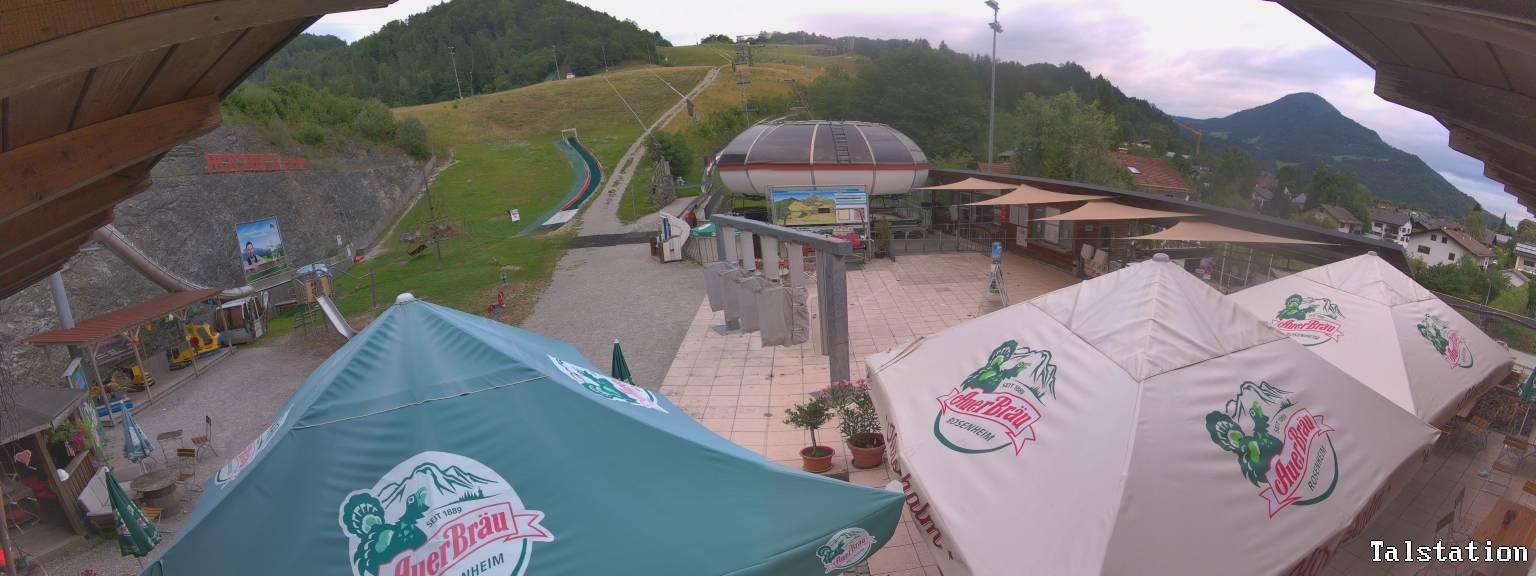 Archiv Foto Webcam Skigebiet Oberaudorf Hocheck: Talstation