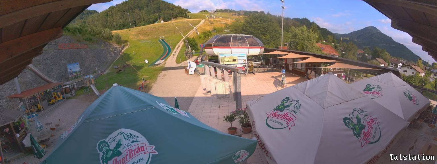 Archiv Foto Webcam Skigebiet Oberaudorf Hocheck: Talstation